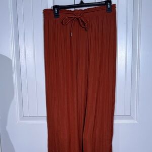 Rachel Zoe Rust Wide Leg Pants